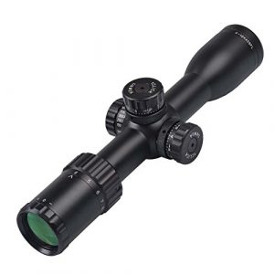 Ade Advanced Optics Rifle Scope 1 Anthem Series 4-12x40 with Side Parallax Adjustment and Resetable Locking Turrets with HD Duplex Retical