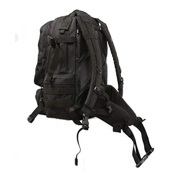 LA Police Gear Tactical Backpack 3 LA Police Gear Operator MOLLE Tactical, Military, Police Backpack Hydration Compatible