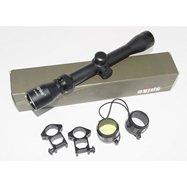 Coldstar Rifle Scope 3 Coldstar 3-9x32 Tactical Rifle Scope with Mount Rings Air Rifle Scope