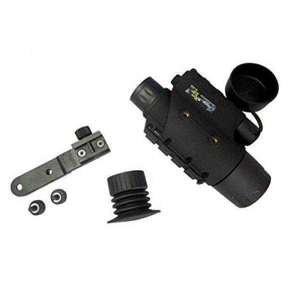 Bering Optics Rifle Scope 4 Bering Optics Exact Precision Gen1 Night Vision Scope Kit, Black