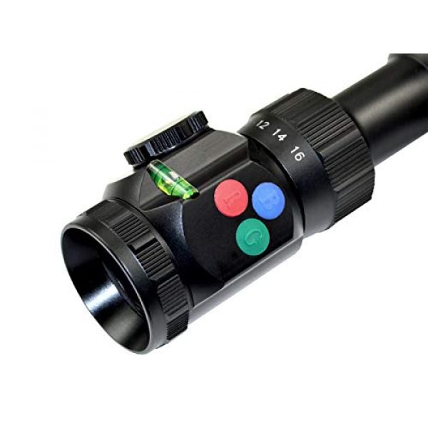 Presma Rifle Scope 7 PRESMA -Eagle Series Rifle Scope 6-24x50 AOL RGB Illumination RXR Reticle