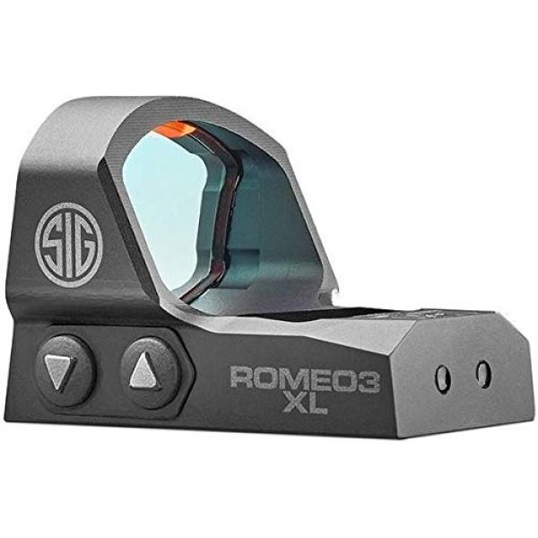 Sig Sauer Rifle Scope 2 Sig Sauer SOR32004 Romeo3 XL 1X35Mm, 6 Moa, 1.0 Moa Adjust, Black, One Size