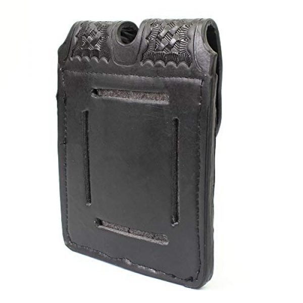 ROCOTACTICAL Tactical Pouch 7 ROCOTACTICAL Basketweave Double Magazine Pouch, Snap Double Handgun Double Mag Pouch, for 2.25" Duty Belts, Fits Glock 17, Belt Loop