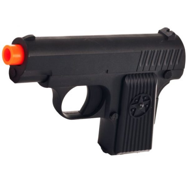 Whetstone Airsoft Pistol 1 Whetstone G.11 Zinc Alloy Shell Airsoft Pistol, Black