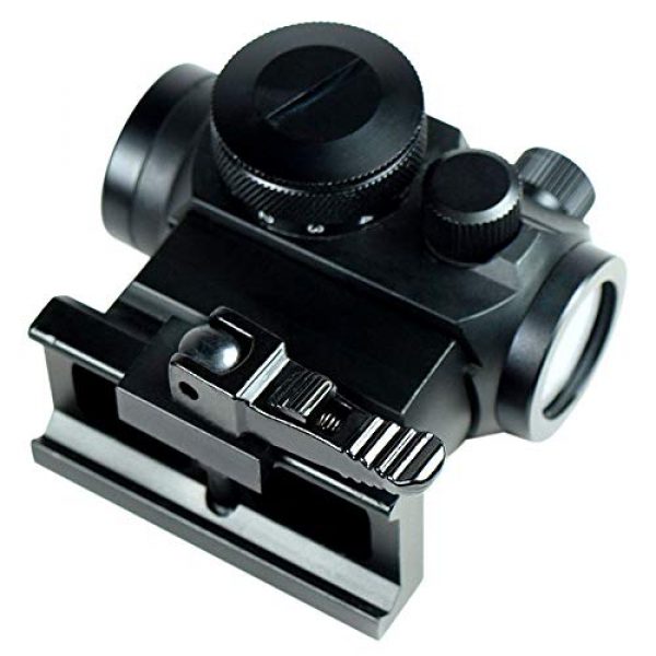 Evans Unlimited Rifle Scope 4 Evans Unlimited Red Dot Sight Hunting Accessories Tactical Red Dot Scope with Green Dot and Riser