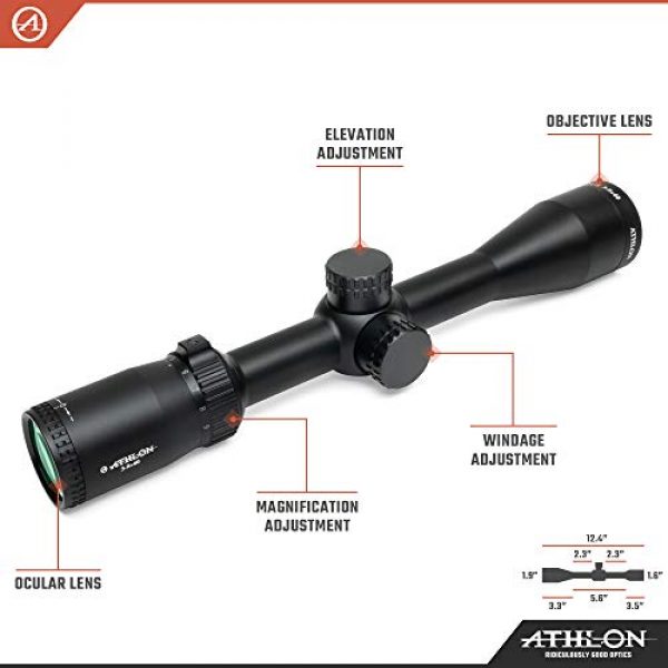 Athlon Optics Rifle Scope 2 Athlon Optics Neos 3-9x40 Second Focal Plane Riflescopes