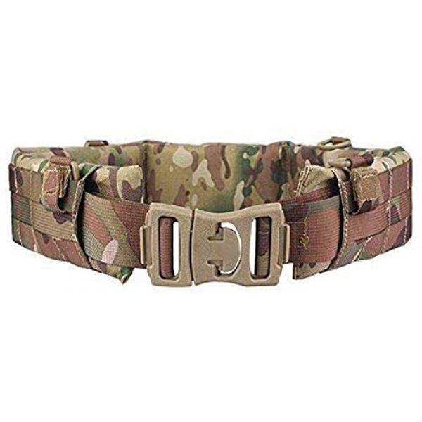 H World Shopping Tactical Belt 1 H World Shopping Tactical Molle Waist Padded Patrol Battle Belt Military Hunting