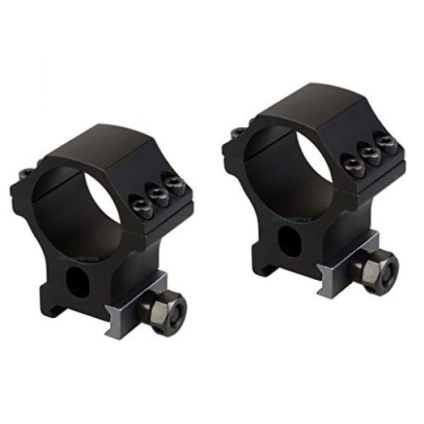 Vector Optics Rifle Scope 7 Vector Optics Zalem 1-10x24 Second Focal Plane (SFP) Riflescope with Red Illuminated Reticle, 30mm Tube, 1/10 MIL Adjustment, Turret Lock System, Zero Reset Feature, Free Mount Rings, Lens Caps