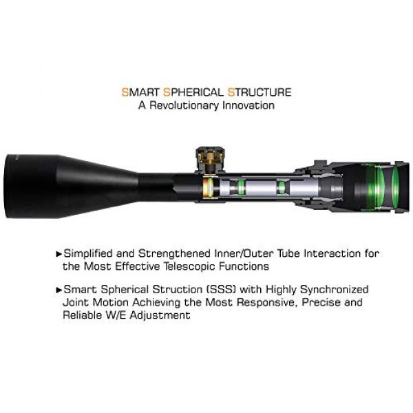 Leapers Rifle Scope 5 Leapers Inc., UTG BugBuster Riflescope, 3-9x32mm, 1" Tube, Side AO, Mil-Dot Reticle, DT Rings, Black