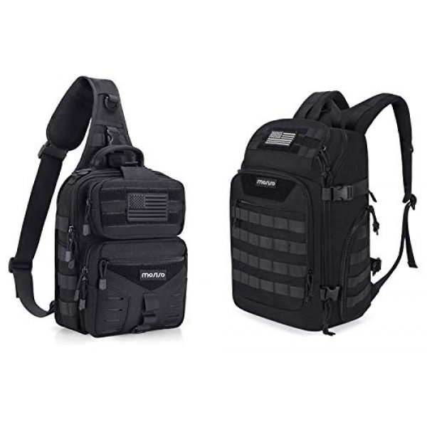 MOSISO Tactical Backpack 1 MOSISO Tactical Backpack & Slingbag