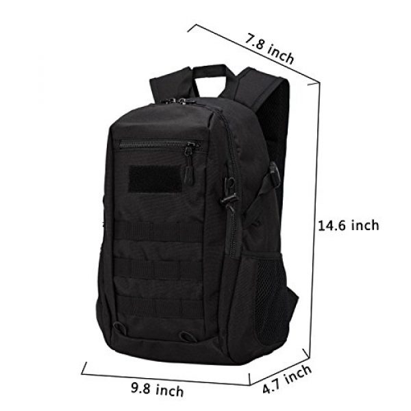 Wowelife Tactical Backpack 3 Wowelife Mini Tactical Backpack 10L Small Military Day Pack School Bag for Hunting Camping Trekking Travel