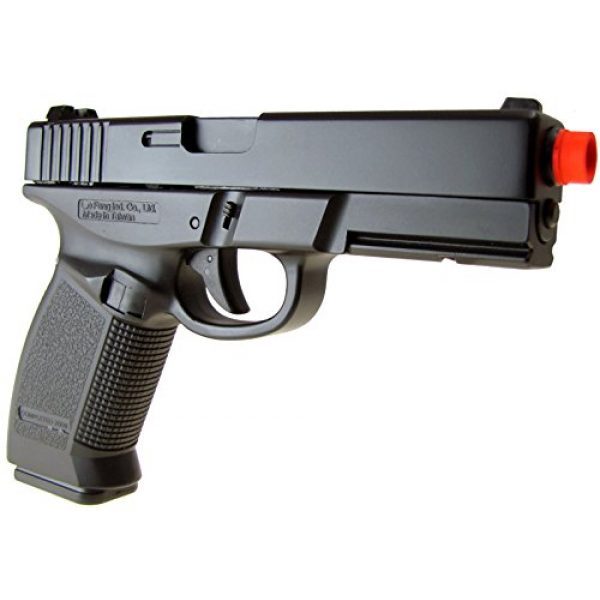 HFC Airsoft Pistol 3 HFC model-dark hawk full metal black w/gun case(Airsoft Gun)