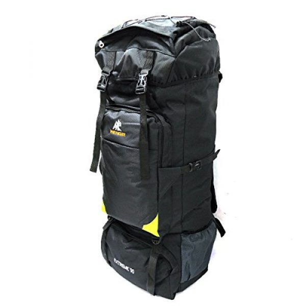 Leeloo Tactical Backpack 5 LeeLoo Extra Large 90 Liter Duffel Bag Travel Backpack for Travelling, Backpacking, Camping, Hiking.