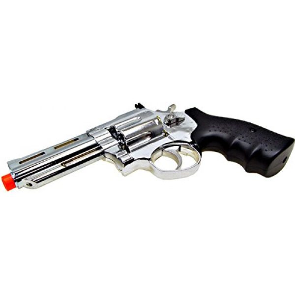 HFC Airsoft Pistol 4 HFC model-132 4 revolver a2 silver(Airsoft Gun)