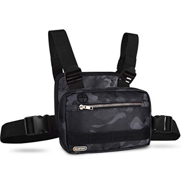 LIGHT DUST Tactical Backpack 1 LIGHT DUST Outdoor Sports Chest Bag,Tactical Chest Bag, Men's and Women's Equipment. Leisure Running, Hiking