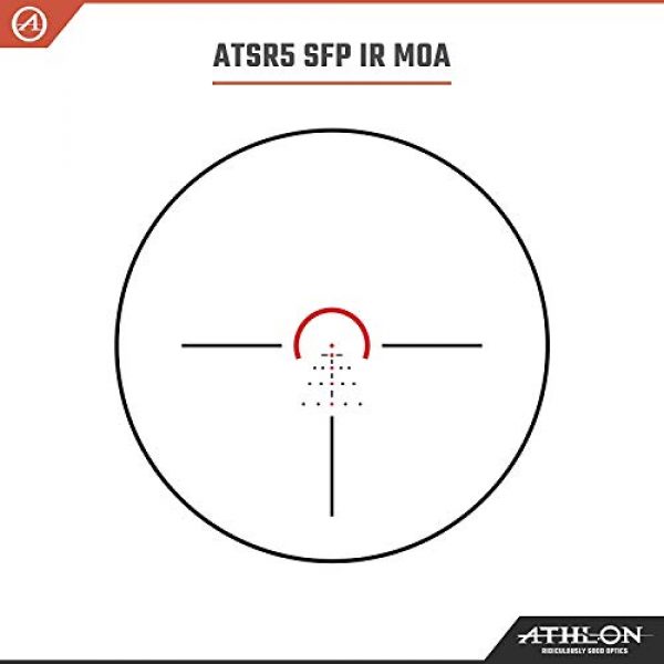 Wearable4U Rifle Scope 7 Wearable4U Athlon Optics Argos BTR GEN2 1-8x24 30mm, SFP IR MOA Reticle Riflescope with Included Extra Battery CR2032 Lens Cleaning Pen and Lens Cleaning Cloth Bundle