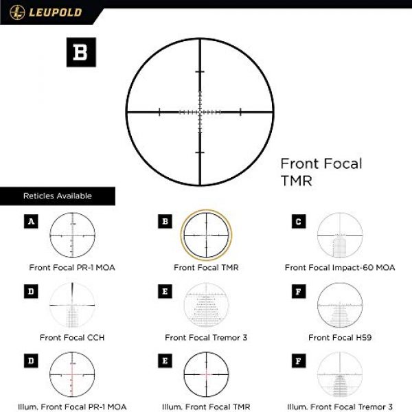 Leupold Rifle Scope 3 Leupold Mark 5HD 3.6-18x44mm Riflescope