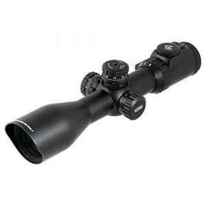 UTG Rifle Scope 1 UTG 4-16X44 30mm Compact Scope, AO, 36-color Glass Mil-dot