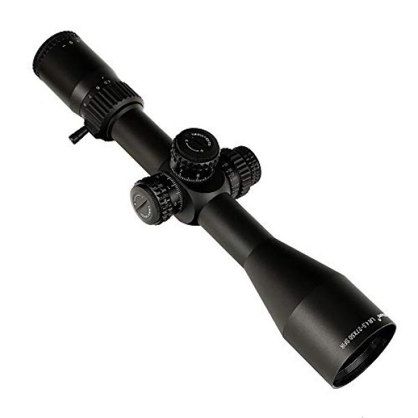 ohhunt Rifle Scope 1 ohhunt LR 4.5-27x50 Second Focal Plane Riflescope Mil-dot Red Illuminated 30mm Tube Scope