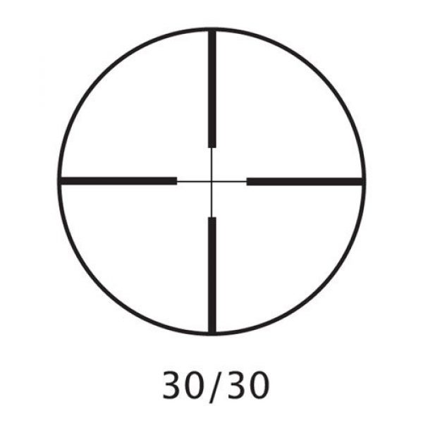 BARSKA Rifle Scope 6 BARSKA CO11538 Colorado Rifle Scope 3-9x40 30/30 Reticle with Rings