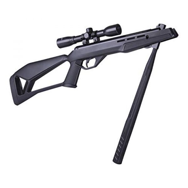 Crosman Air Rifle 5 Crosman CF7SXS Fire .177 Break Barrel Air Rifle, Black