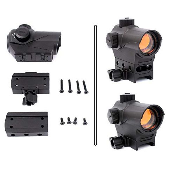ELAN MILRE Rifle Scope 3 ELAN MILRE New Red Dot Sight 1.5 MOA Mini Red Dot with 20mm Rail Mount Rifle Scope Hunting for Air Rifle Optics