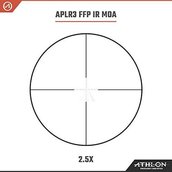 Wearable4U Rifle Scope 6 Athlon Optics Ares BTR 2.5-15x50 Direct Dial, Side Focus, 30mm Riflescope with Included Extra Battery CR2032 and Wearable4U Lens Cleaning Pen and Lens Cleaning Cloth Bundle