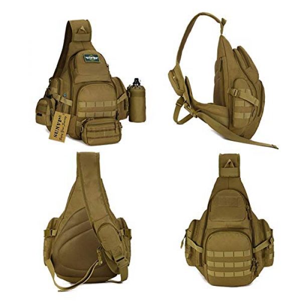 Huntvp Tactical Backpack 3 Huntvp Tactical Sling Backpack Military Daypack Molle Chest Shoulder Bag
