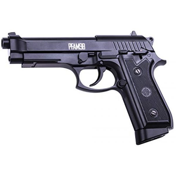 Crosman Air Pistol 3 Crosman PFAM9B CO2-Powered Full Auto Blowback BB Air Pistol,Black