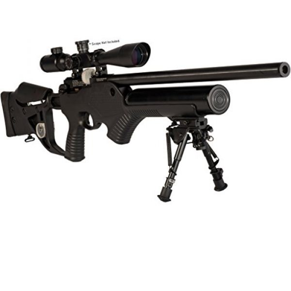 Hatsan Air Rifle 3 Hatsan Barrage - Semi Auto PCP Airgun .177 Cal, Black