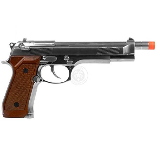 WE Airsoft Pistol 4 WE Tech Full Metal M9 Tactical Extended Length Gas Blowback Airsoft Pistol