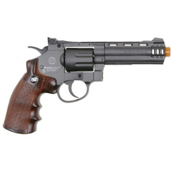 WinGun Airsoft Pistol 2 WG co2 powered air soft non blowback revolver airsoft pistol 4 barrel gun(Airsoft Gun)