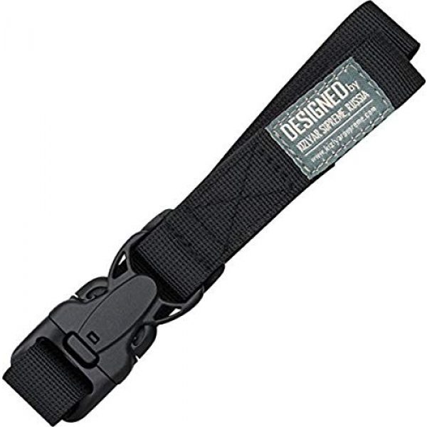 Kizlyar Tactical Belt 1 Kizlyar OK0194 TB1 Thigh Belt, Black, One Size