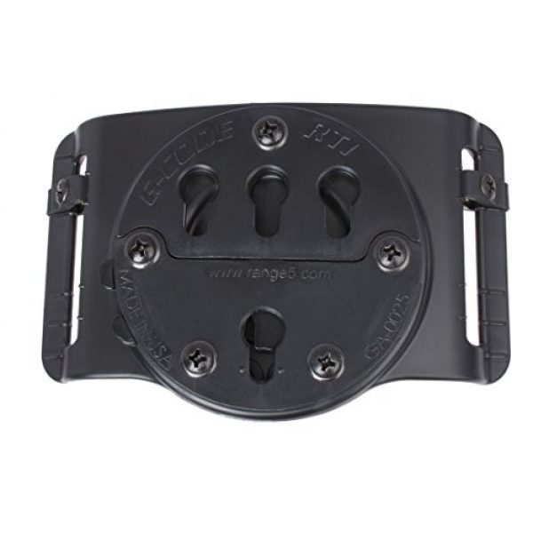 G-CODE Tactical Pouch 1 G-CODE RTI Adjustable Belt Slide-GCA 37- (Black) 100% Made in USA