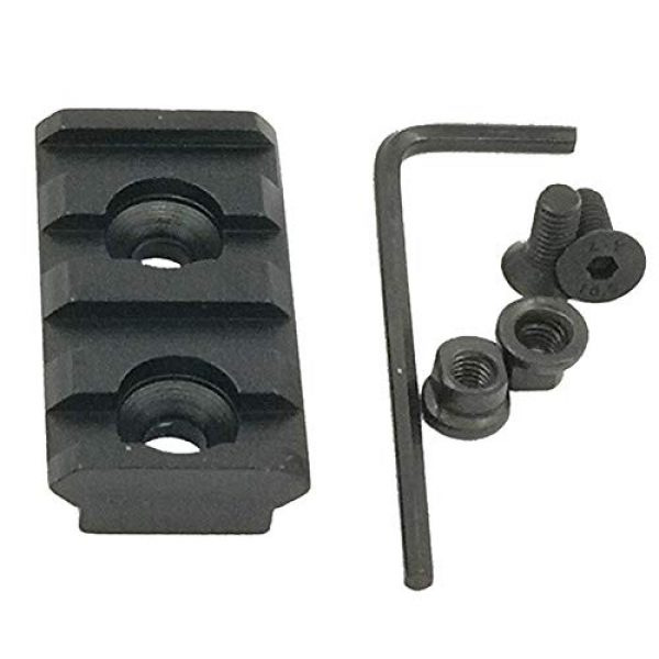 DJym Rifle Scope 5 DJym Hollow Rail 20Mm Keyhole Rail Keymod Rail