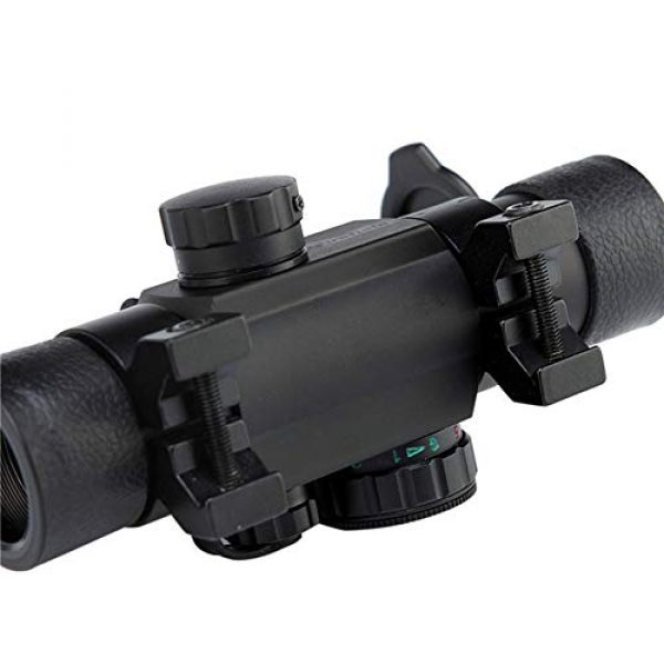 DJym Rifle Scope 3 DJym Non-Magnification Speed Sight Mirror HD Red Dot Aiming Blue Film Shockproof Waterproof Inner Red Dot Sight
