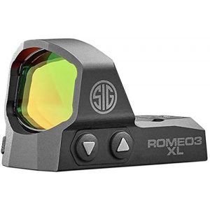 Sig Sauer Rifle Scope 1 Sig Sauer SOR32004 Romeo3 XL 1X35Mm, 6 Moa, 1.0 Moa Adjust, Black, One Size