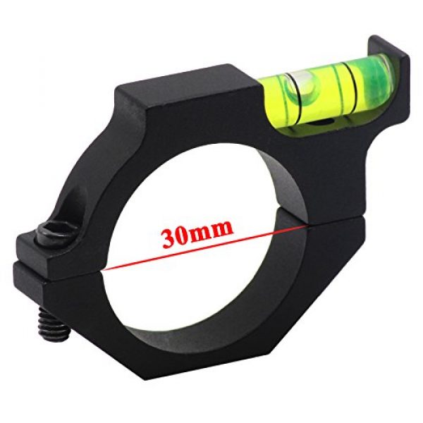 FirstE Rifle Scope Level 1 FirstEOptics Rifle Scope Bubble Level Spirit Level for 25.4mm 1 Inch 30mm Riflescope Laser Sight Tube Ring