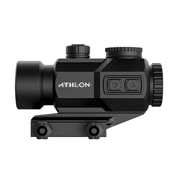 Wearable4U Rifle Scope 3 Wearable4U Athlon Optics Midas TSP3 Prism Scope, Capped Turrets, Red/Green Reticle with Included Extra Battery CR2032 Lens Cleaning Pen and Lens Cleaning Cloth Bundle