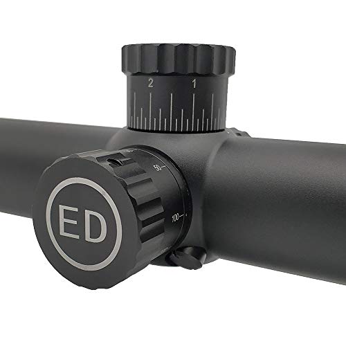 thumbnail interactive-video image 1 of AIM Sports XPF 1-4x24 First Focal Plane Scope With Illuminated Mil-Dot Reticle & Rings 1 of 6