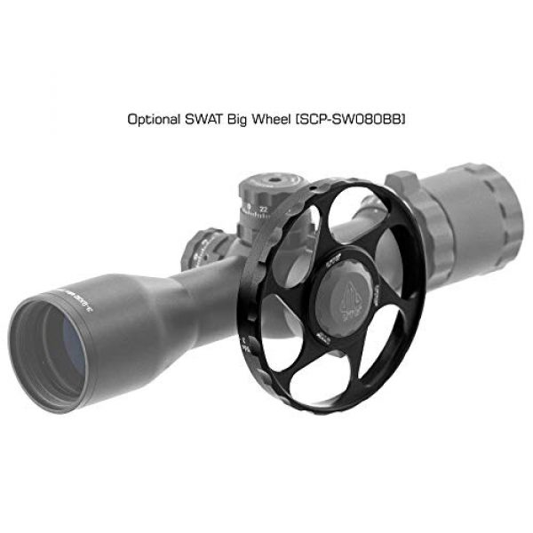 Leapers Rifle Scope 7 Leapers Inc., UTG BugBuster Riflescope, 3-9x32mm, 1" Tube, Side AO, Mil-Dot Reticle, DT Rings, Black