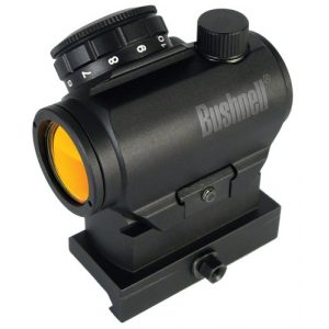 Bushnell Rifle Scope 1 Bushnell Optics TRS-25 Hirise 1x25mm Red Dot Riflescope with Riser Block, Matte Black