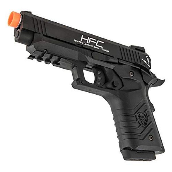 HFC Airsoft Pistol 5 HFC HG-171 Tactical 1911 Gas Blowback Airsoft Pistol Black