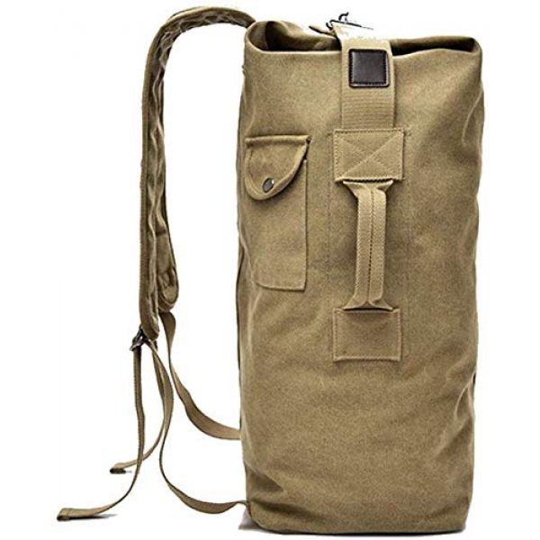 MilSurplus Tactical Backpack 3 Multifunctional Military Tactical Style Canvas Backpack, Outdoor Sports Gym Bag, Men Hiking Camping Backpack