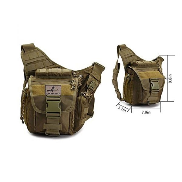 Klau Tactical Backpack 2 Klau Outdoor Sport Military Women and Men's Multi-Functional Tactical Messenger Shoulder Bag