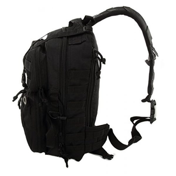 NPUSA Tactical Backpack 3 NPUSA Mens Tactical Gear Molle Hydration Ready Sling Shoulder Backpack Daypack Bag