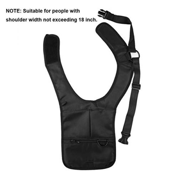 ECYC Tactical Backpack 2 ECYC Men Security Holster Strap Messenger Bags Underarm Shoulder Bag Burglar Phone Pouch Tactical Bag