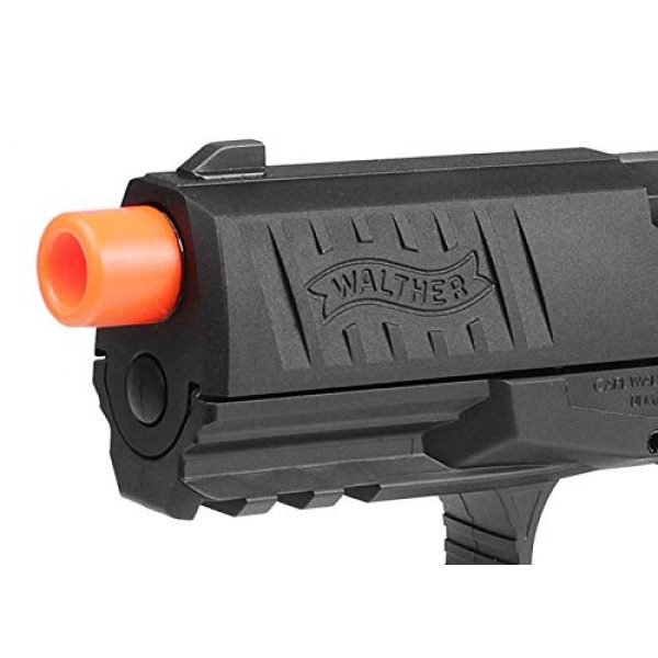 Wearable4U Airsoft Pistol 4 Wearable4U Walther PPQ Mod 2 Gas Blowback Airsoft Pistol with Elite Force Airsoft Green Gas Can and Extra Extended Mag Pack of 1000 6mm 0.20g BBS Bundle