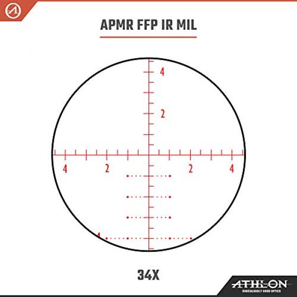 Athlon Optics Rifle Scope 6 Athlon Optics Argos BTR GEN2 8-34X56 First Focal Plane Riflescopes