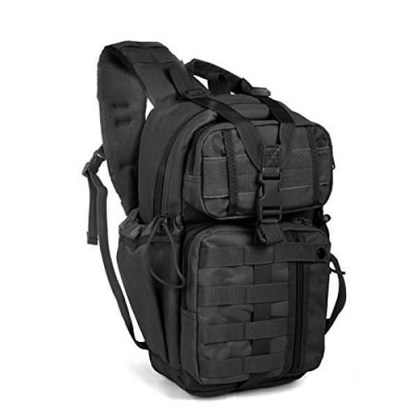 ABENAKI Tactical Backpack 1 ABENAKI Tactical Sling Bag Pack Military Rover Shoulder Backpack Bowmen Bag